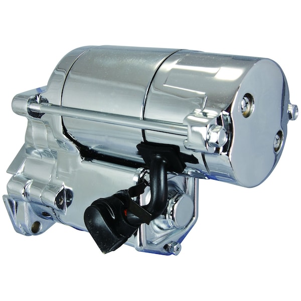 Wai Global Starter, STRND OSGR CHROME, 20kW12 Volt, CW, Chrome, 18Tooth Spline 18446CN - main